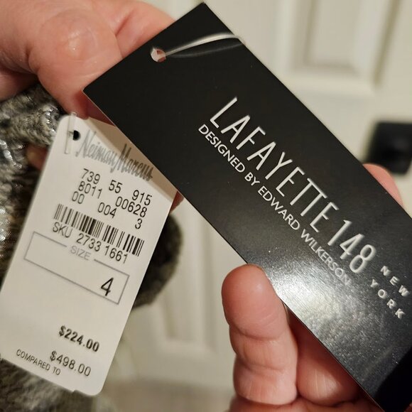 Lafayett 148 Skirt Suit Set Size 4 - Picture 5 of 7